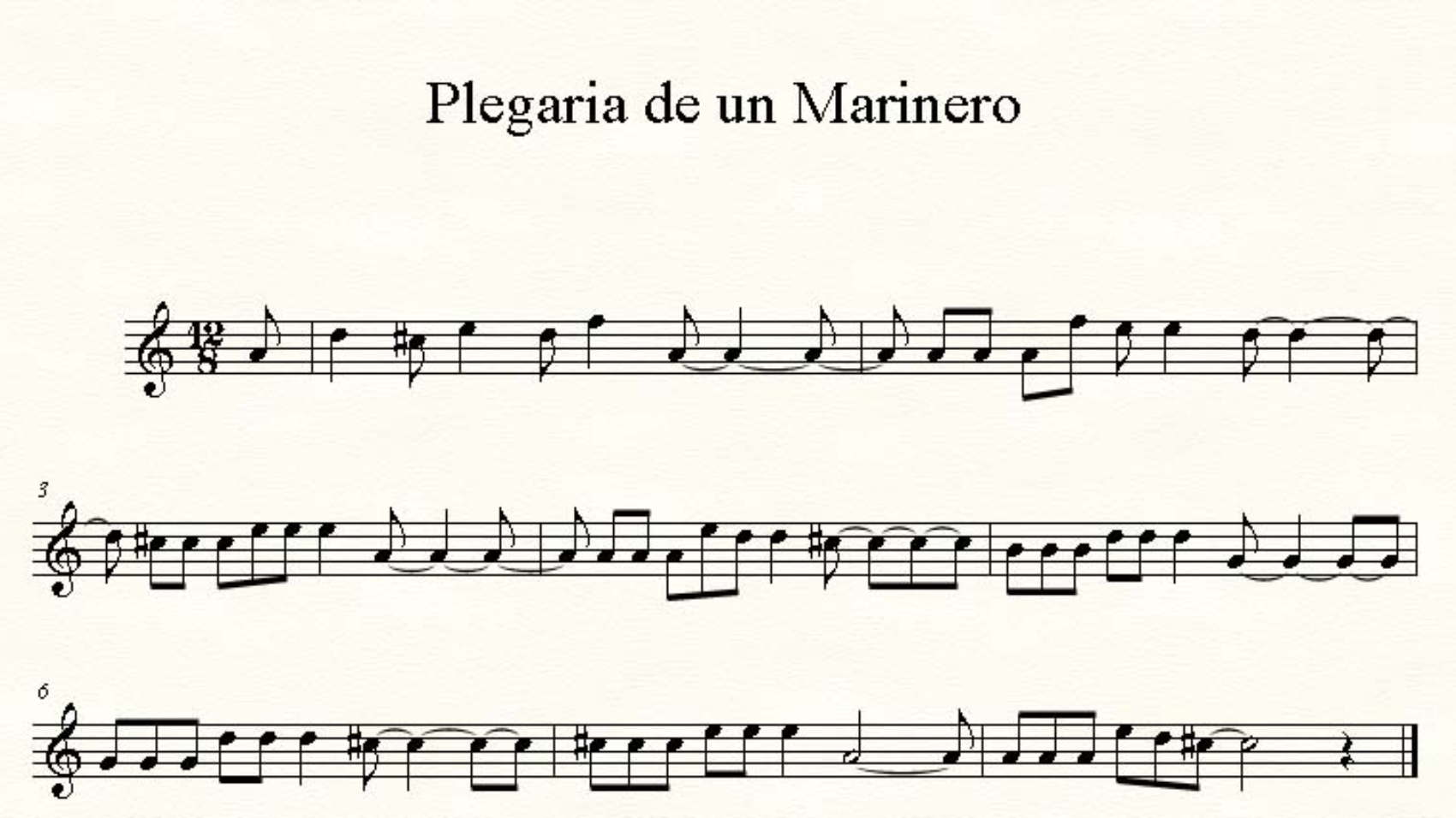 PLEGARIA DE UN MARINERO