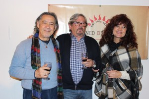 11-El autor con Pedro Enríquez y Elisa Remón