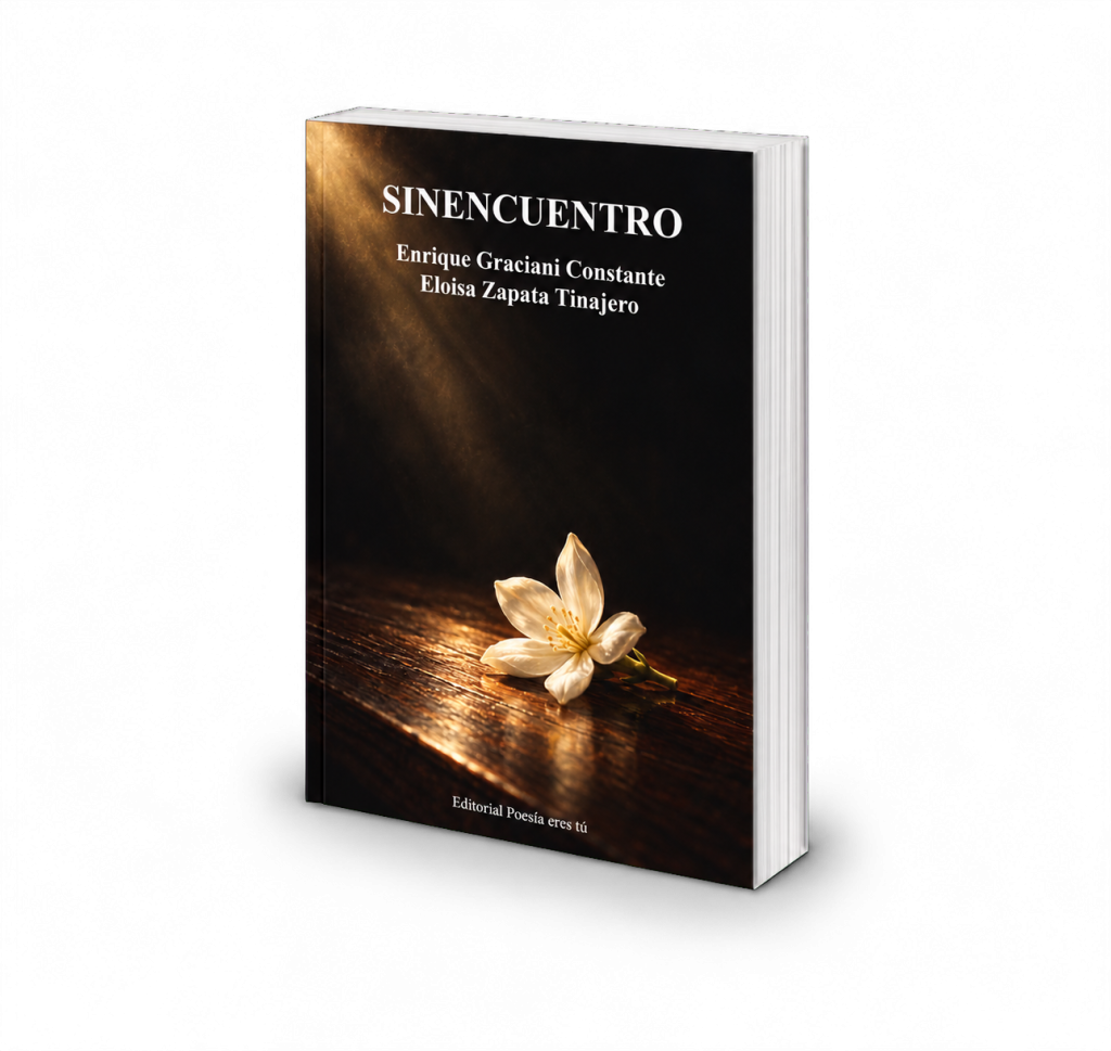 En la sección Poema destacado, «El ¡Beso!», de Enrique Graciani Constante, uno de los poemas de la serie «Hace tiempo…» de Sinencuentro, el libro a dos voces que firma con Eloísa Zapata Tinajero (Editorial Poesía eres tú, 2026). Un beso llega por WhatsApp, como los anteriores, y el hablante busca dónde guardarlo: descarta el corazón y el baúl de los recuerdos y lo deja en la peana de la lamparilla que cada noche lucha con sus tinieblas. Se reproduce completo y se analizan sus preguntas, su paralelismo, la imagen final de la moña de jazmines y su relación con la prosa de la segunda parte. La entrada Poema destacado. El ¡Beso!, de Enrique Graciani Constante, en Sinencuentro se publicó primero en Poesía eres tú (revista).